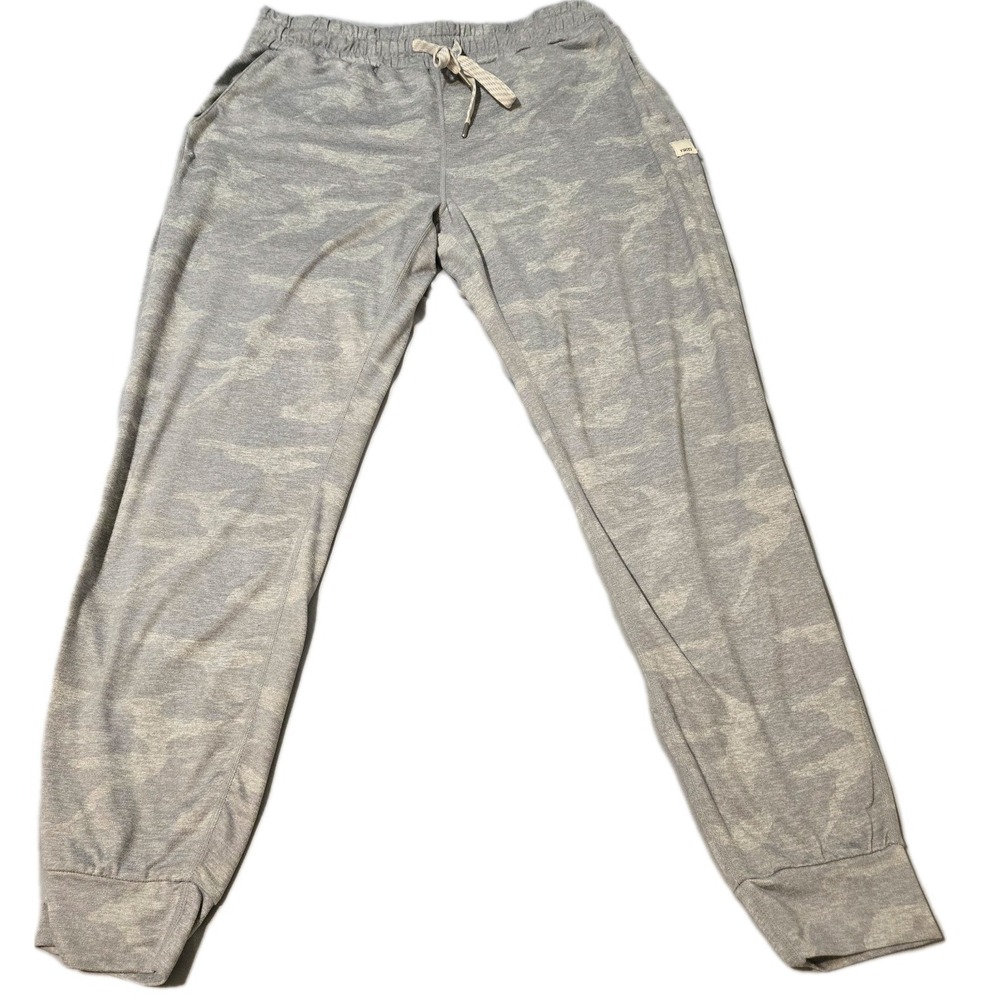 Vuori Women's Camo Performance Joggers Drawstring Pockets Tapered Leg Size XS